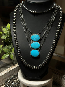 Kingman Stacker necklaces