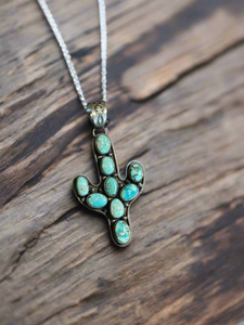 Sonoran Cactus pendant