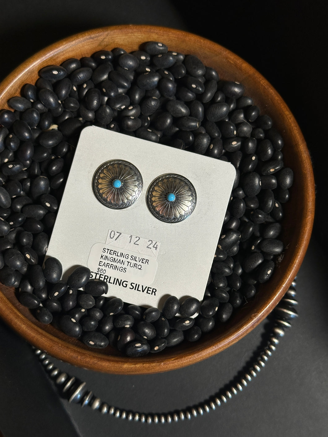 Kingman & Silver conchos