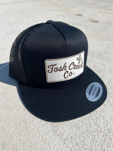 Tosh Creek Leather Patch Hats